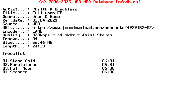 Philth_And_Wreckless-Full_Moon_Ep-(DIS162)-WEB-2021