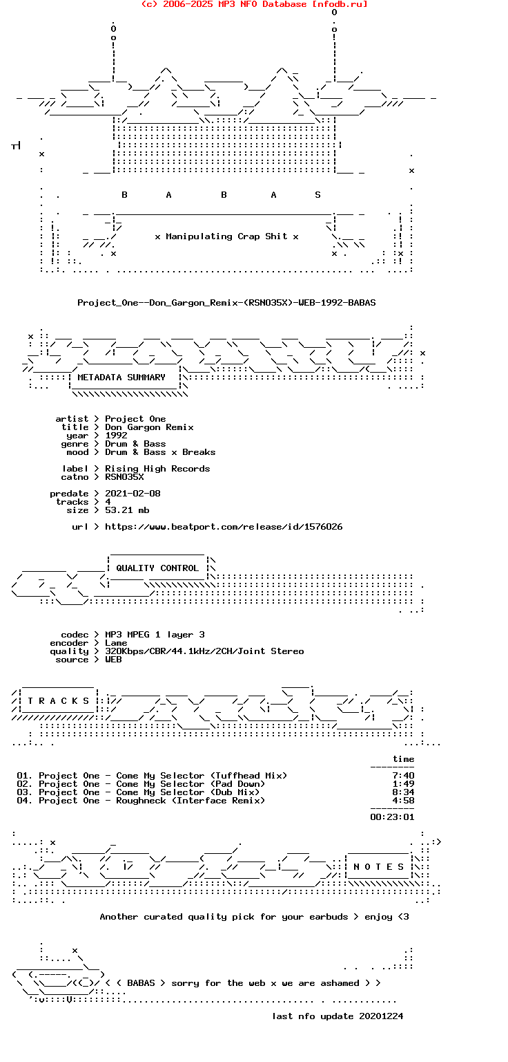 Project_One--Don_Gargon_Remix-(RSN035X)-WEB-1992-BABAS