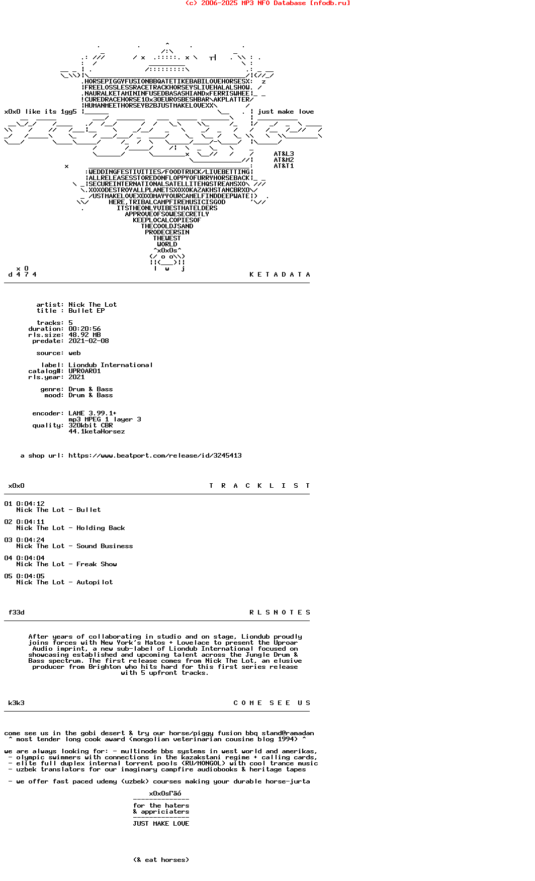 Nick_The_Lot--Bullet_Ep-(UPROAR01)-WEB-2021-X0X0S