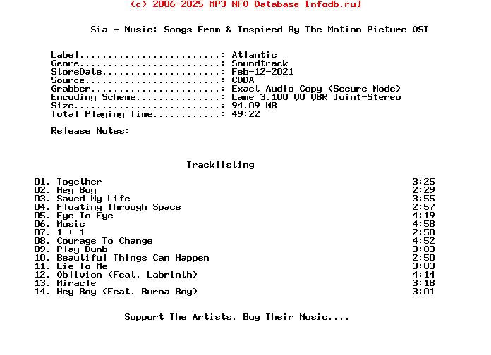 Sia-Music_Songs_From_And_Inspired_By_The_Motion_Picture-Ost-2021
