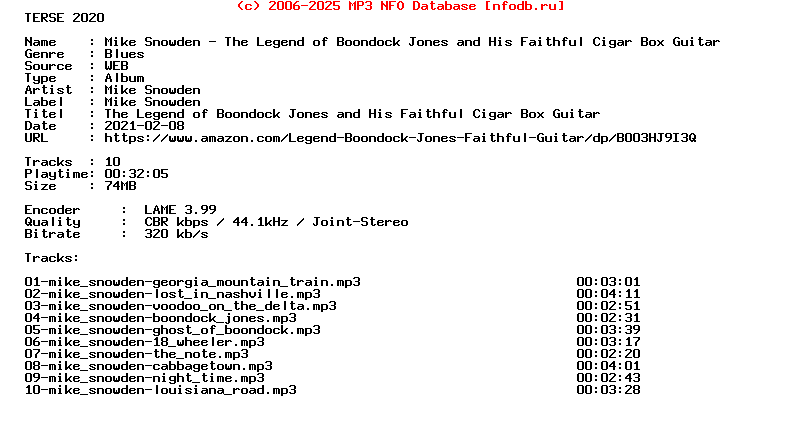 Mike_Snowden-The_Legend_Of_Boondock_Jones_And_His_Faithful_Cigar_Box_Guitar-WEB-2010-Terse
