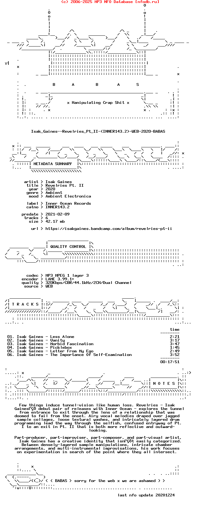 Isak_Gaines--Revelries_Pt_Ii-(INNER143.2)-WEB-2020-BABAS