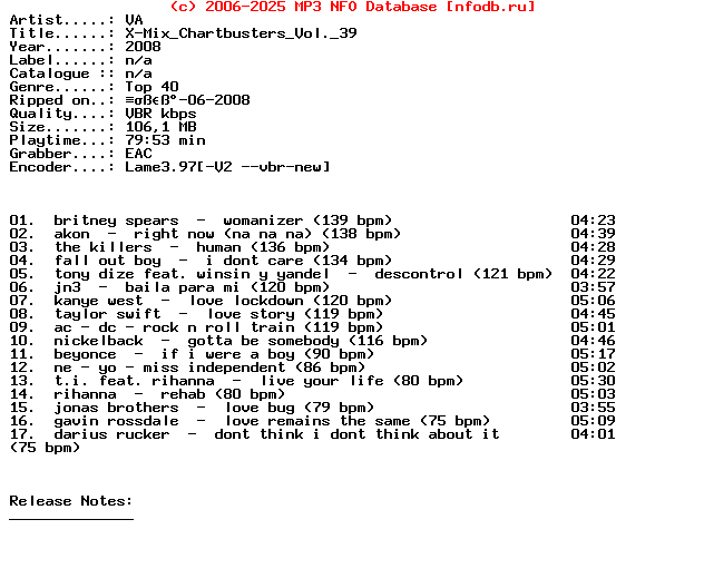 VA-X-Mix_Chartbusters_Vol._39-2008