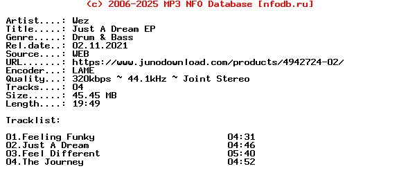Wez-Just_A_Dream_Ep-(LD204)-WEB-2021