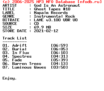 God_Is_An_Astronaut-Ghost_Tapes_10-2021