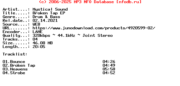 Mystical_Sound-Broken_Tap_Ep-(CITRUS20019)-WEB-2021
