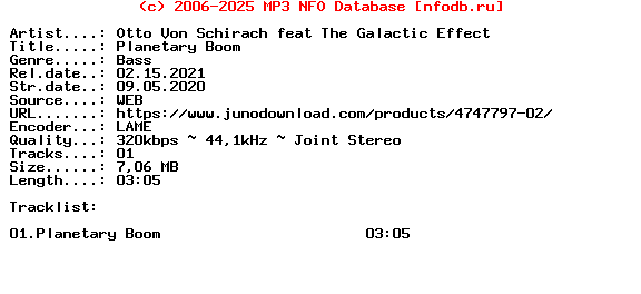 Otto_Von_Schirach_Feat_The_Galactic_Effect-Planetary_Boom-(TRI45)-Single-WEB-2020