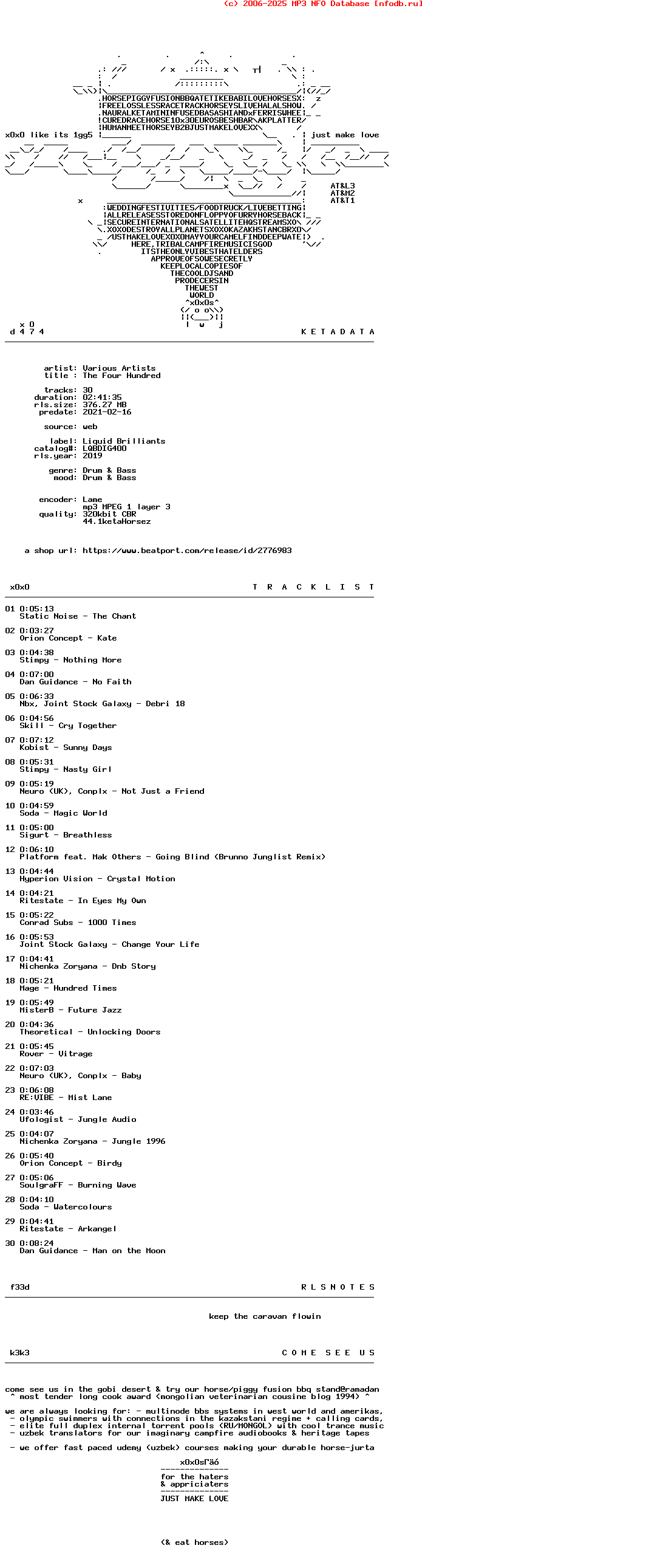 VA-The_Four_Hundred-(LQBDIG400)-WEB-2019-X0X0S