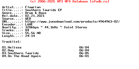 Flowrian-Southern_Taurids_Ep-(CLS347)-WEB-2021