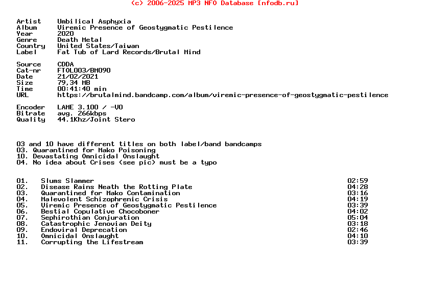 Umbilical_Asphyxia-Viremic_Presence_Of_Geostygmatic_Pestilence-CD-2020
