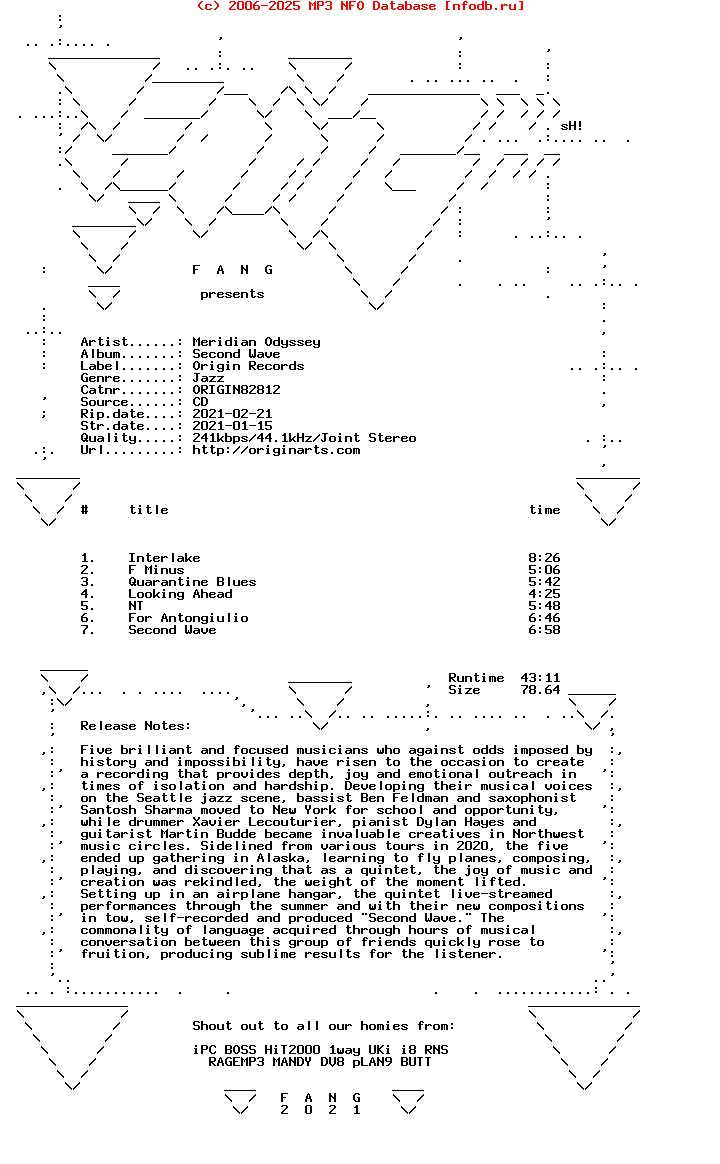 Meridian_Odyssey-Second_Wave-(ORIGIN82812)-CD-2021