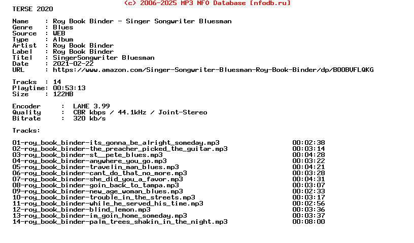 Roy_Book_Binder-Singersongwriter_Bluesman-WEB-2001-Terse