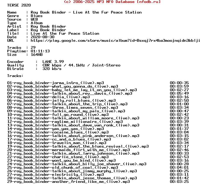 Roy_Book_Binder-Live_At_The_Fur_Peace_Station-WEB-2005-Terse