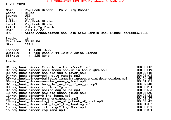 Roy_Book_Binder-Polk_City_Ramble-WEB-1998-Terse