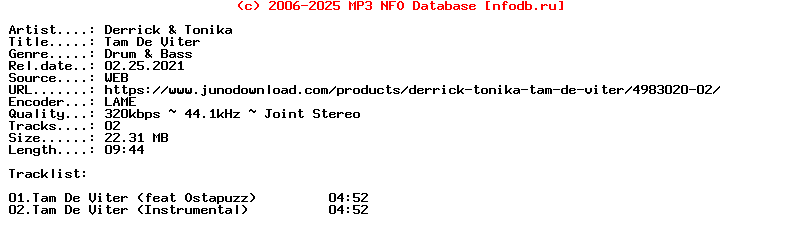 Derrick_And_Tonika-Tam_De_Viter-(SHIM013DD)-WEB-2021