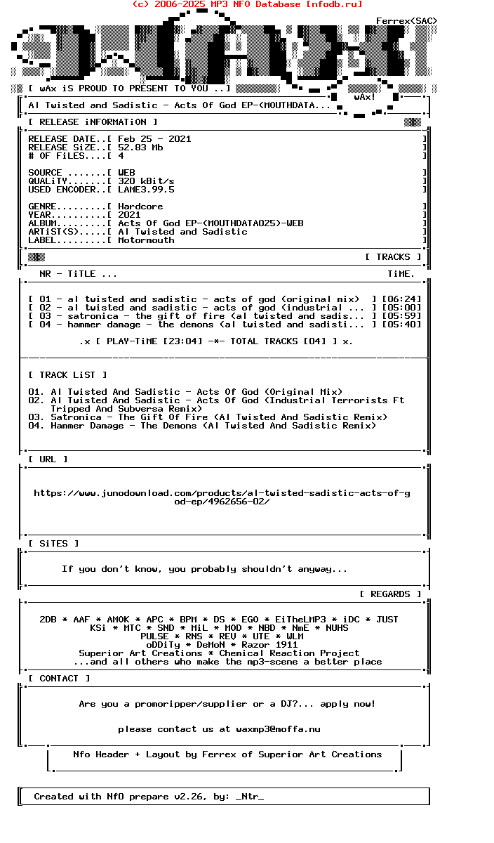 Al_Twisted_And_Sadistic-Acts_Of_God_Ep-(MOUTHDATA025)-WEB-2021