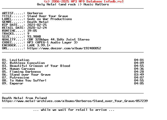 Uerberos-Stand_Over_Your_Grave-WEB-2020