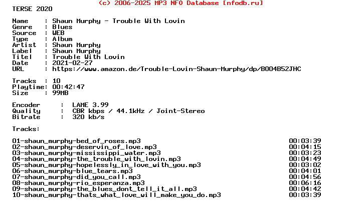 Shaun_Murphy-Trouble_With_Lovin-WEB-2010-Terse