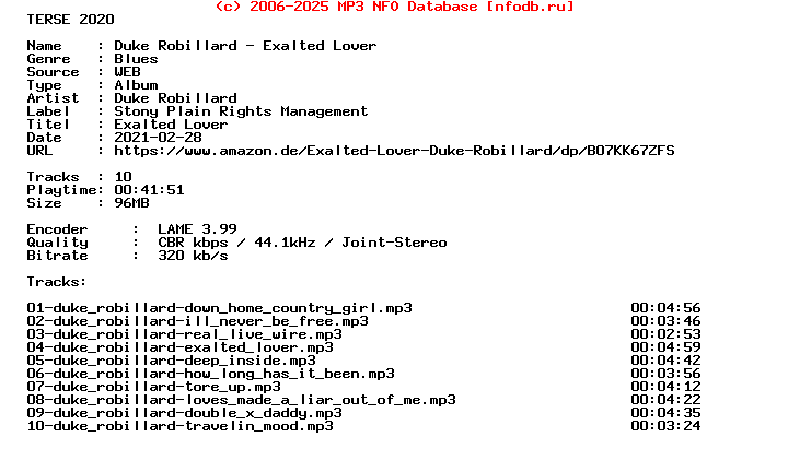 Duke_Robillard-Exalted_Lover-WEB-2003-Terse