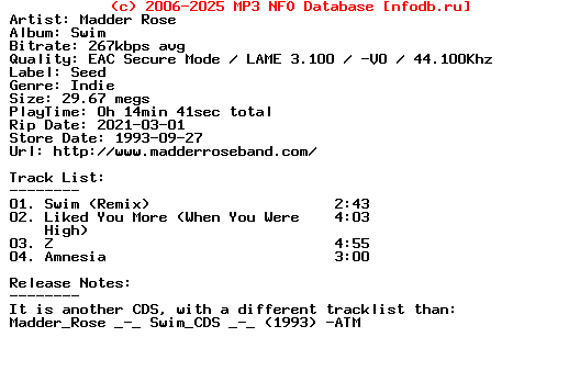 Madder_Rose-Swim-(SEEDCD6)-(CDS)-1993