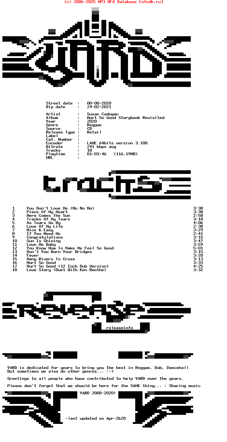 Susan_Cadogan-Hurt_So_Good_Storybook_Revisited-CD-2020-YARD