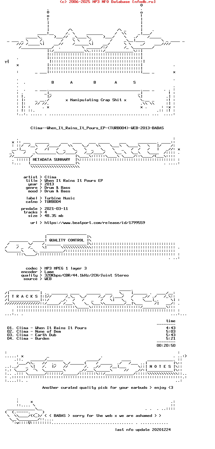 Clima--When_It_Rains_It_Pours_Ep-(TURB004)-WEB-2013-BABAS