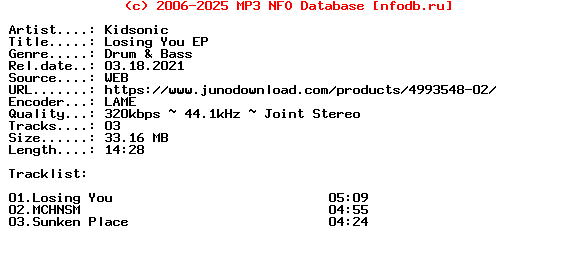 Kidsonic-Losing_You_Ep-(EKOU012)-WEB-2021
