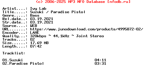 Ivy_Lab-Suzuki__Paradise_Pistol-(2020LDN035)-WEB-2021
