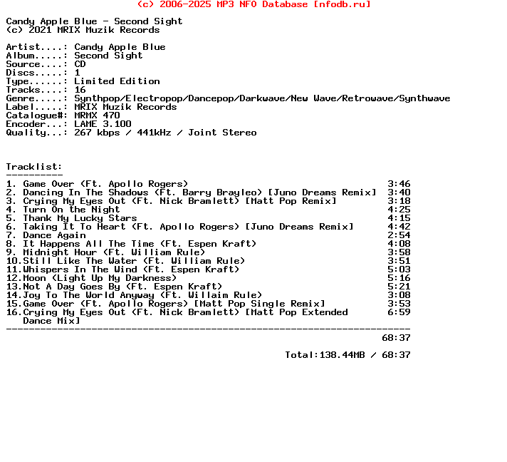 Candy_Apple_Blue-Second_Sight-Limited_Edition-CD-2021