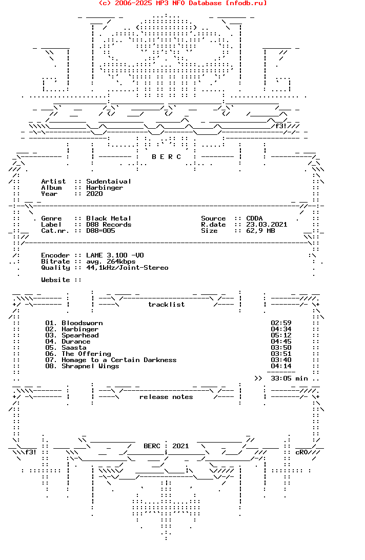 Sudentaival-Harbinger-2020-BERC