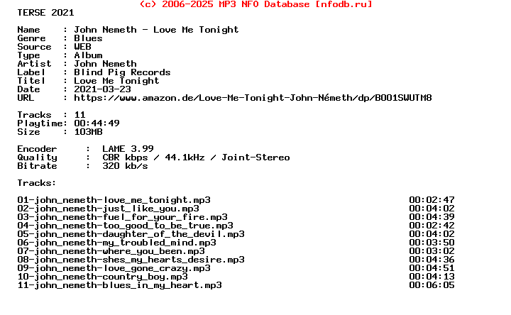 John_Nemeth-Love_Me_Tonight-WEB-2009-Terse
