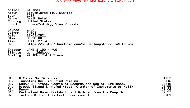 Slutrot-Slaughtered_Slut_Stories-CDR-2019