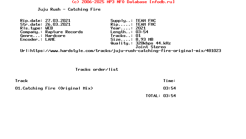 Juju_Rush_-_Catching_Fire-(RAPT010)-Single-WEB-2021-FMC