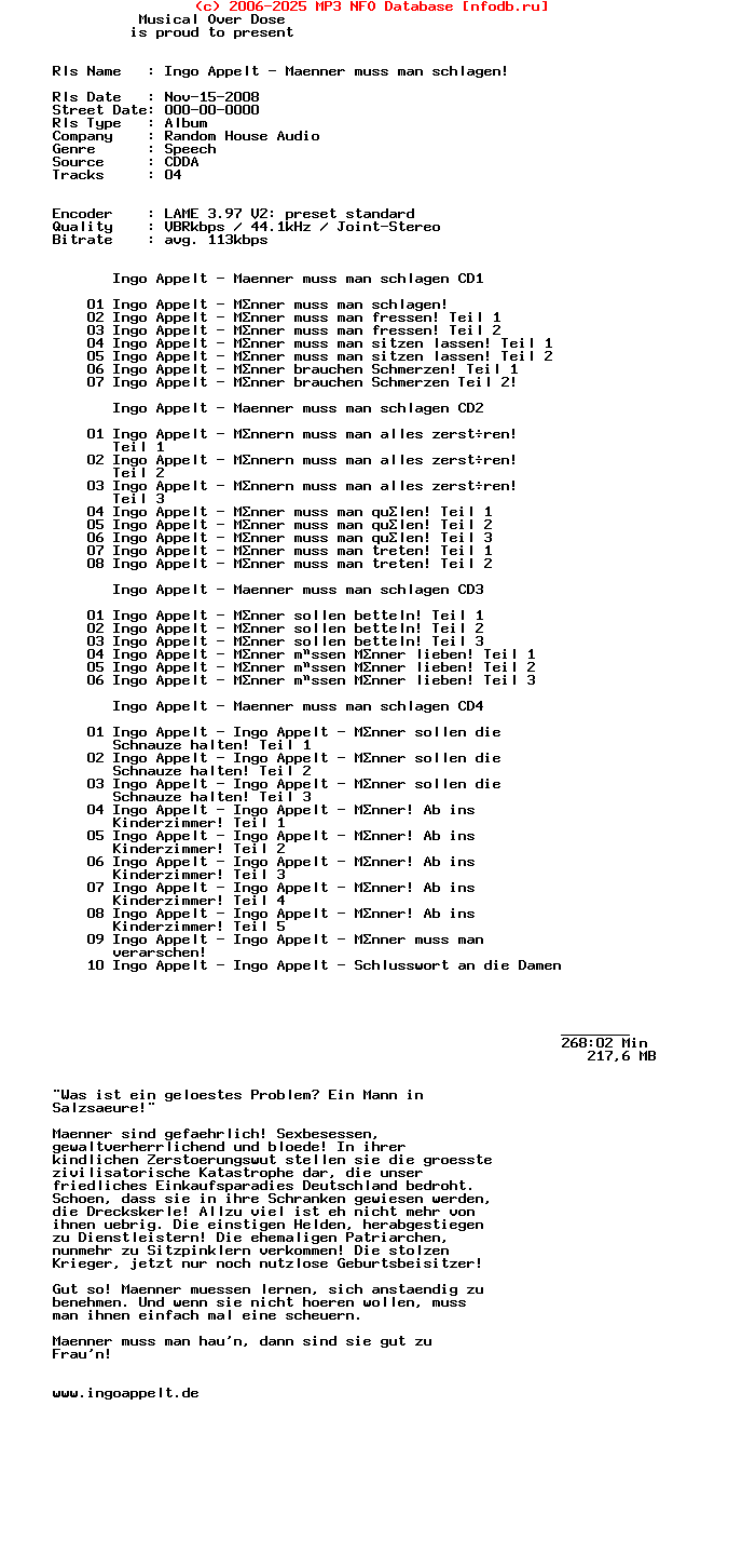 Ingo_Appelt_-_Maenner_Muss_Man_Schlagen-DE-2008