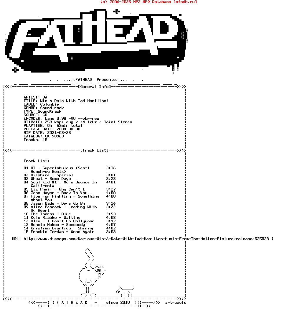 VA-Win_A_Date_With_Tad_Hamilton-Ost-CD-2004