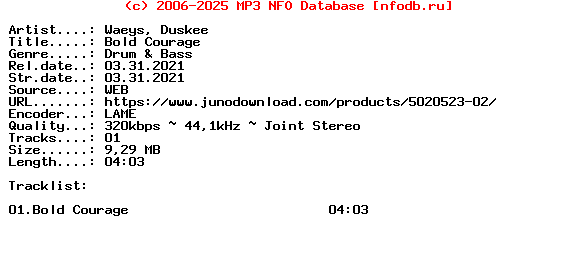Waeys_And_Duskee-Bold_Courage-(CRIT169S1)-Single-WEB-2021
