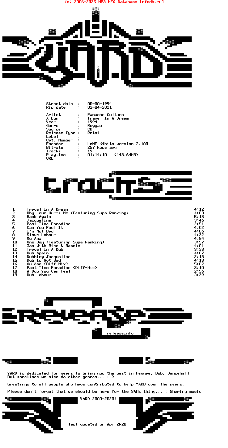 Panache_Culture-Travel_In_A_Dream-CD-1994-YARD