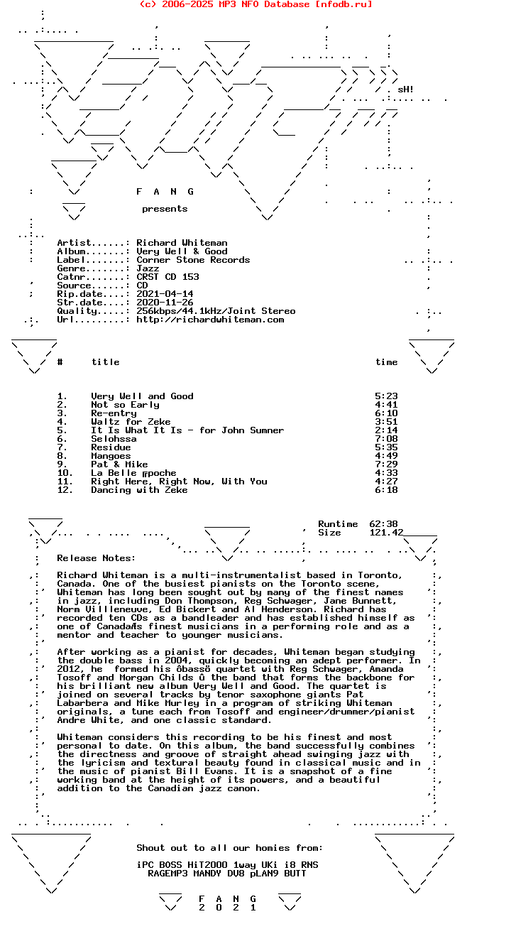 Richard_Whiteman-Very_Well_And_Good-(CRST_CD_153)-CD-2020