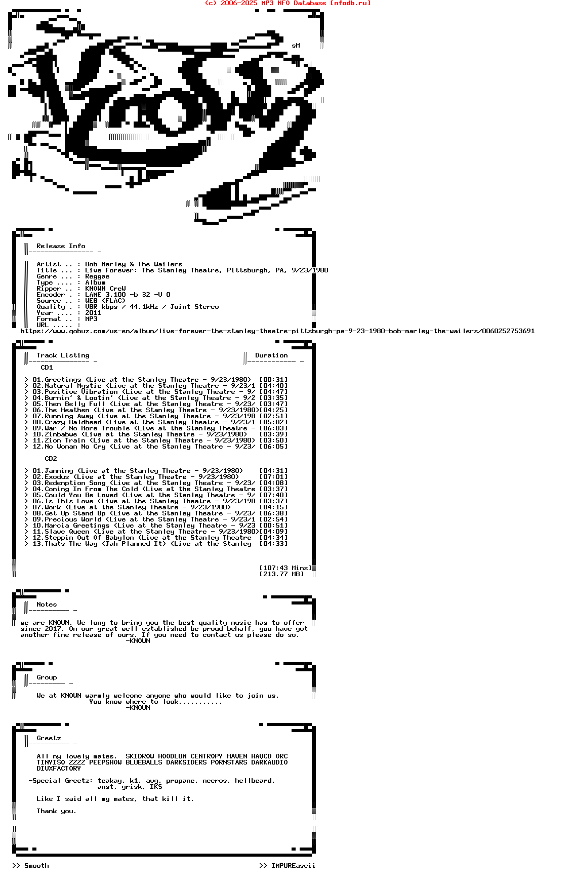 Bob_Marley_And_The_Wailers-Live_Forever_The_Stanley_Theatre_-_9231980-Bonus_Tracks-WEB-2011