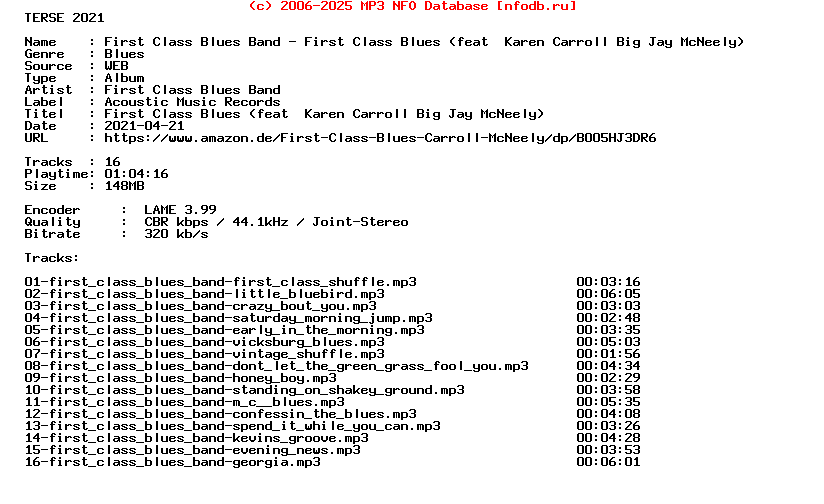 First_Class_Blues_Band-First_Class_Blues_(FEAT__KAREN_CARROLL_BIG_JAY_MCNEELY)-WEB-2011-Terse