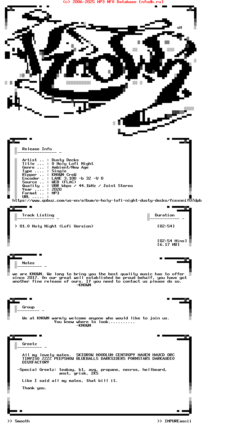 Dusty_Decks-O_Holy_Lofi_Night-Single-WEB-2020