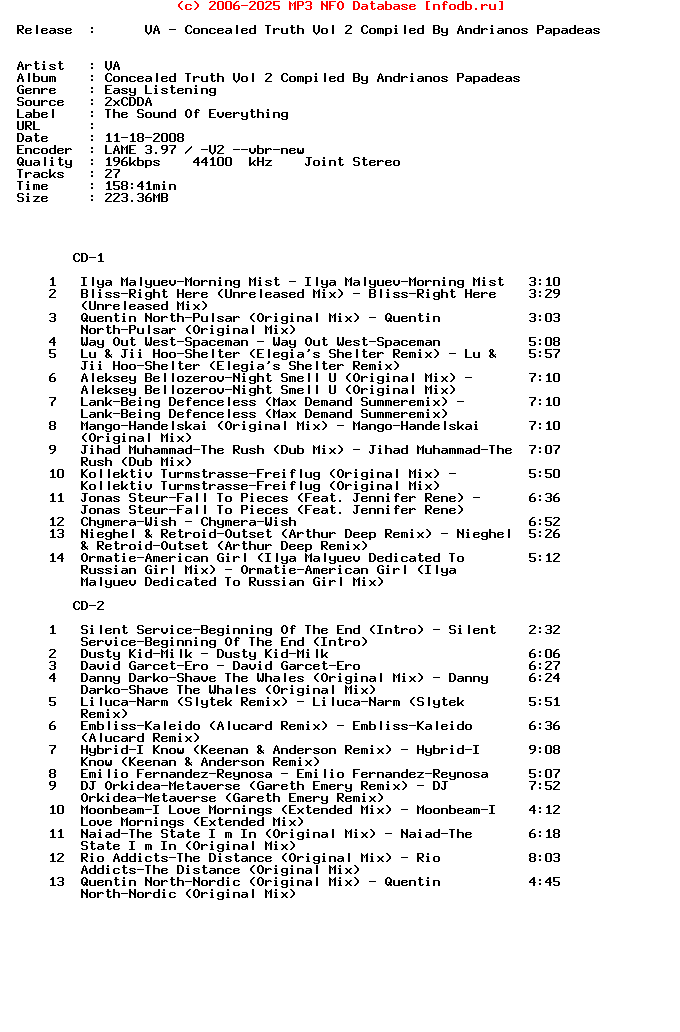 VA-Concealed_Truth_Vol_2_Compiled_By_Andrianos_Papadeas-(TSOECD028)-2CD-2008