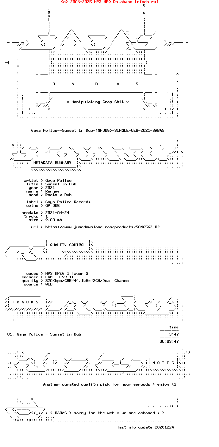 Gaya_Police--Sunset_In_Dub-(GP005)-Single-WEB-2021-BABAS