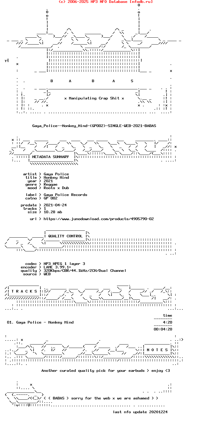Gaya_Police--Monkey_Mind-(GP002)-Single-WEB-2021-BABAS