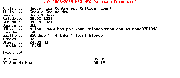 Macca_And_Loz_Contreras_And_Critical_Event-Snow__See_Me_Now-(FOKUZ21130)-WEB-2021