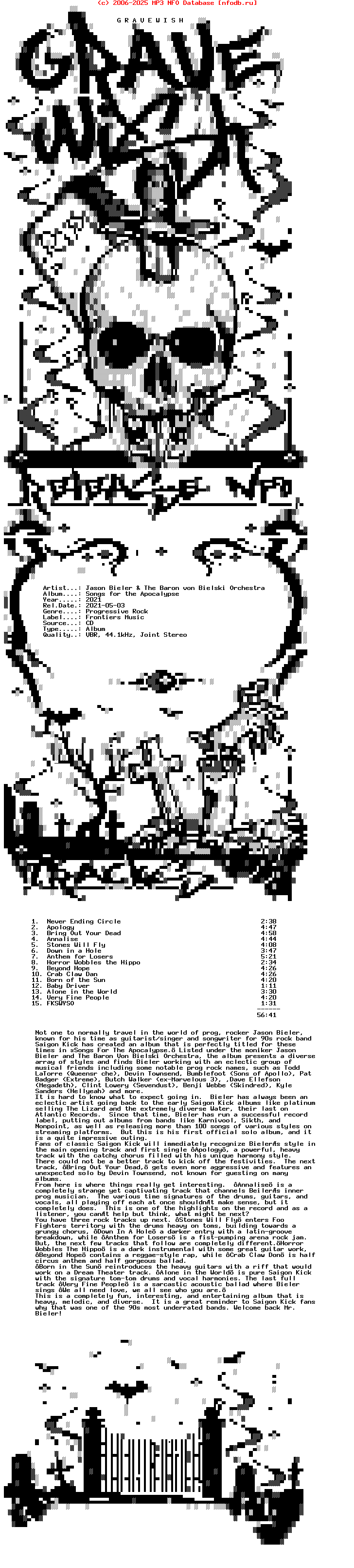 Jason_Bieler_And_The_Baron_Von_Bielski_Orchestra-Songs_For_The_Apocalypse-CD-2021