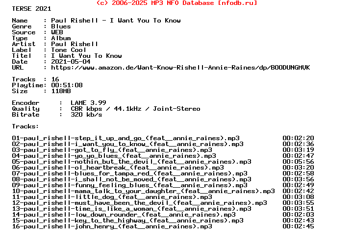 Paul_Rishell-I_Want_You_To_Know-WEB-2001-Terse