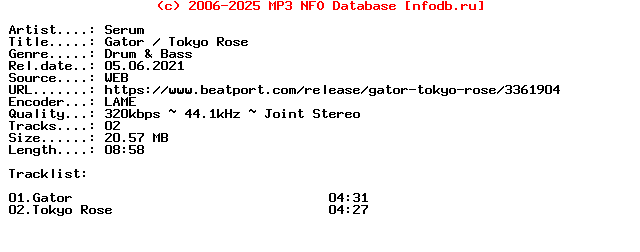 Serum-Gator__Tokyo_Rose-(CRIT168)-WEB-2021-PTC