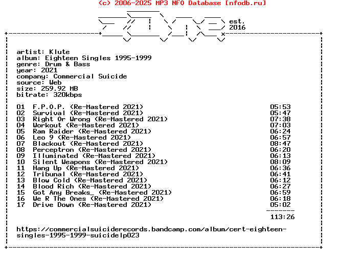 Klute-Eighteen_Singles_1995-1999-Suicidelp023-WEB-2021-Z0Ne