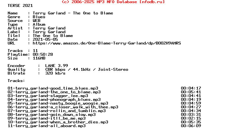 Terry_Garland-The_One_To_Blame-WEB-2000-Terse